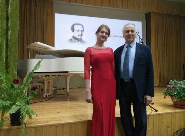 Николай Васильев и Елена Бовсуновская приняли участие в юбилейных мероприятиях, посвященных 210-летию М.Ю. Лермонтова